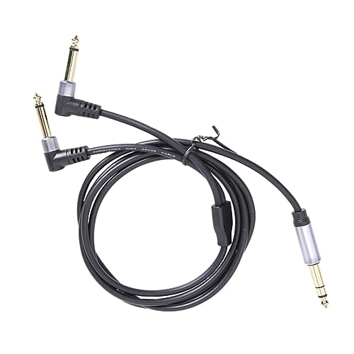 Abaodam Stereo Audio Adapterkabel Vergoldet Klinkenstecker Mono Langlebig und Flexibel für Gitarre und Soundgeräte Abaodam Stereo Audio Adapterkabel Vergoldet Klinkenstecker Mono Langlebig und Flexibel für Gitarre und Soundgeräte von Abaodam