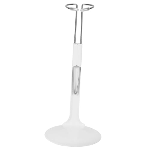 Abaodam Verstellbarer Puppenständer Metall Doll Bracket mit Rundem Sockel Stabiler Doll Display Stand für Kleine Figuren Wiederverwendbar und Langlebig für Puppenhaus Zubehör und Abaodam Verstellbarer Puppenständer Metall Doll Bracket mit Rundem Sockel Stabiler Doll Display Stand für Kleine Figuren Wiederverwendbar und Langlebig für Puppenhaus Zubehör und von Abaodam