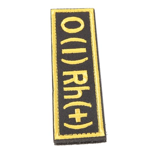 Blutgruppen Patch O Robuster Aufnäher für Rettungssanitäter und Langlebiges Material von Abaodam