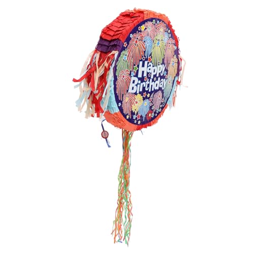 Geburtstagspiñata Dekorative Piñata für Jede Party Leicht zu Befüllen für Erwachsene Sorgt für Spaß und Festliche von Abaodam