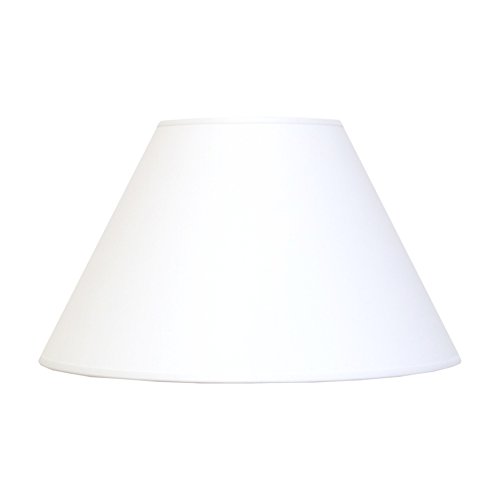 Lampenschirm Du Moulin – Lampenschirm Kegel Textur E27, weiß, 22 x 15 x 13 cm von Abat-jour du Moulin