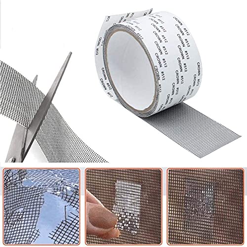 Abauoat Band Fiberglas Maschen Flecken Wasserdichtes Band fliegengitter reparatur set, Klebeband Bildschirm für fliegengitter fenster Abauoat Band Fiberglas Maschen Flecken Wasserdichtes Band fliegengitter reparatur set, Klebeband Bildschirm für fliegengitter fenster von Abauoat