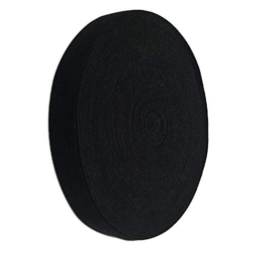 Abbaoww Köperband, 45 m, 3,8 cm, 100 % Baumwolle, Fischgrätenmuster, Nähband, Köperband für DIY, Basteln, Nähen, Schwarz Abbaoww Köperband, 45 m, 3,8 cm, 100 % Baumwolle, Fischgrätenmuster, Nähband, Köperband für DIY, Basteln, Nähen, Schwarz von Abbaoww