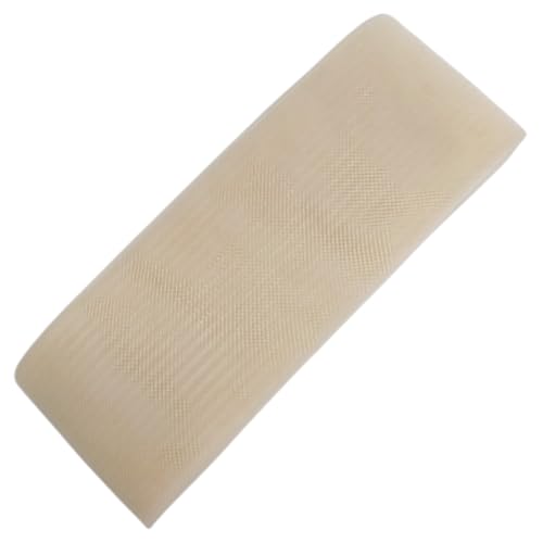 Abbaoww Steifer Rosshaar-Zopf, 2,5 cm breit, 22,7 m lang, für Polyester-Stäbchen, Nähen, Hochzeitskleid, Tanzkleider, Kleiderzubehör, Elfenbein, 5,1 cm Abbaoww Steifer Rosshaar-Zopf, 2,5 cm breit, 22,7 m lang, für Polyester-Stäbchen, Nähen, Hochzeitskleid, Tanzkleider, Kleiderzubehör, Elfenbein, 5,1 cm von Abbaoww