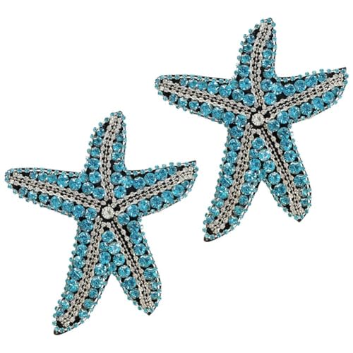 Abbdbd 2 Stück/Set Seestern-perlen-Patch, Eleganter Reparatur-Patch, Zum Aufnähen Von -Stickerei-Applikation Für Kleidung Und Hüte Abbdbd 2 Stück/Set Seestern-perlen-Patch, Eleganter Reparatur-Patch, Zum Aufnähen Von -Stickerei-Applikation Für Kleidung Und Hüte von Abbdbd