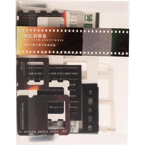 Abbdbd Filmstreifen-Scrapbook-Papier, Vintage-musterpapier, Dekoratives Kraftpapier, Retro-Film-memo, Beschreibbares Notizzettelpapier Für Die Kartenherstellung, Bastelcollage Abbdbd Filmstreifen-Scrapbook-Papier, Vintage-musterpapier, Dekoratives Kraftpapier, Retro-Film-memo, Beschreibbares Notizzettelpapier Für Die Kartenherstellung, Bastelcollage von Abbdbd