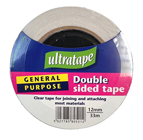 Allzweck-Klebeband, doppelseitig, für Büro / zum Basteln, 12 mm x 33 m, Transparent Allzweck-Klebeband, doppelseitig, für Büro / zum Basteln, 12 mm x 33 m, Transparent von AbbeyShake
