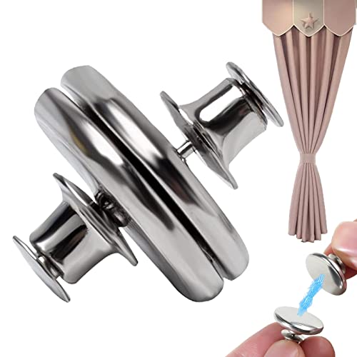 Abbto 2 Stück magnetische Metallknöpfe für Vorhänge – leichter Magnetverschluss mit Druckknöpfen, ideal zum Nähen, Handwerk, Vorhänge, Taschen, Leder | Abnehmbare Magnete für Wohnzimmer Vorhänge Abbto 2 Stück magnetische Metallknöpfe für Vorhänge – leichter Magnetverschluss mit Druckknöpfen, ideal zum Nähen, Handwerk, Vorhänge, Taschen, Leder | Abnehmbare Magnete für Wohnzimmer Vorhänge von Abbto