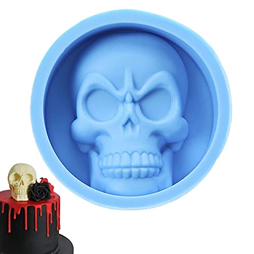 Abbto Halloween Totenkopf Kerzenform | Halloween Skelettkopf Silikon Kerzenformen - DIY Kit Skelettkopf Epoxidharz Gießformen Abbto Halloween Totenkopf Kerzenform | Halloween Skelettkopf Silikon Kerzenformen - DIY Kit Skelettkopf Epoxidharz Gießformen von Abbto