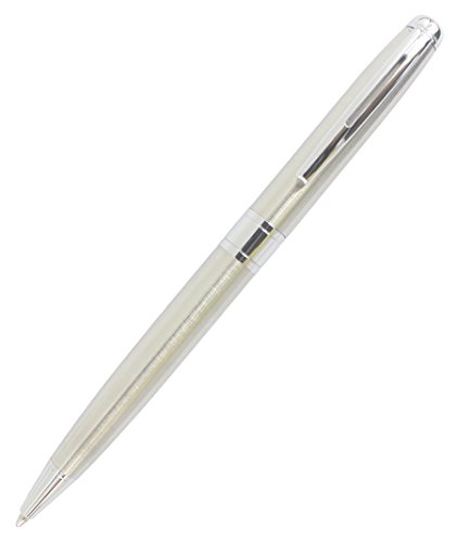 Abcsea Einfacher Stil Metall Stahl Kugelschreiber Mit Stift Tasche - von Abcsea