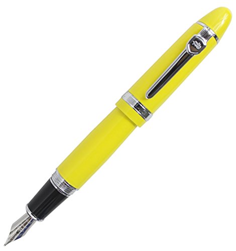 Abcsea Experte Deluxe Füllfederhalter mit Stifttasche, Großer Fass - Gelb Abcsea Experte Deluxe Füllfederhalter mit Stifttasche, Großer Fass - Gelb von Abcsea