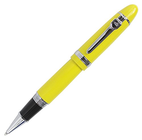 Abcsea Experte Deluxe Roller Kugelschreiber Mit Stift Tasche, Große Fass - Gelb von Abcsea