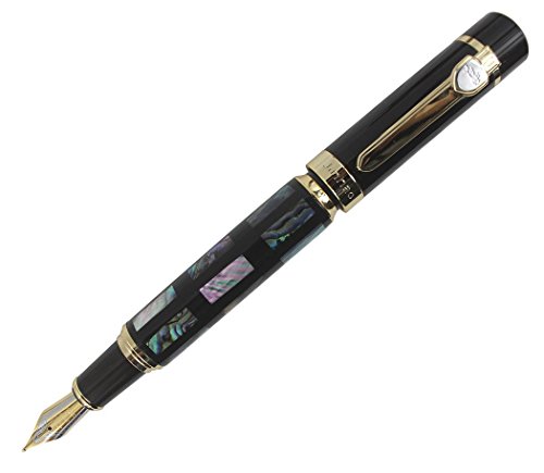 Abcsea Experte Mittelfeder Füllfederhalter Big Barrel, Echte Seashell - Schale Abcsea Experte Mittelfeder Füllfederhalter Big Barrel, Echte Seashell - Schale von Abcsea