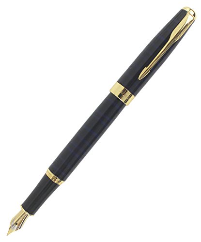 Abcsea Führungskraft Iridium Mittlere Spitze Füllfederhalter Pfeil Clip - blau Abcsea Führungskraft Iridium Mittlere Spitze Füllfederhalter Pfeil Clip - blau von Abcsea