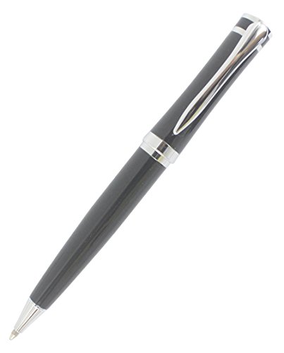 Abcsea Genius Metall Kugelschreiber, Silber Clip - schwarz Abcsea Genius Metall Kugelschreiber, Silber Clip - schwarz von Abcsea