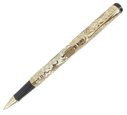 Abcsea Goldener Chinesischer Drache Geprägt Kugelschreiber - Beige von Abcsea