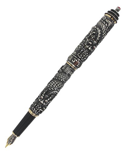 Abcsea Klassischen Chinesischen Drachen Füllfederhalter Tempel Des Himmels - antikes Silber Abcsea Klassischen Chinesischen Drachen Füllfederhalter Tempel Des Himmels - antikes Silber von Abcsea
