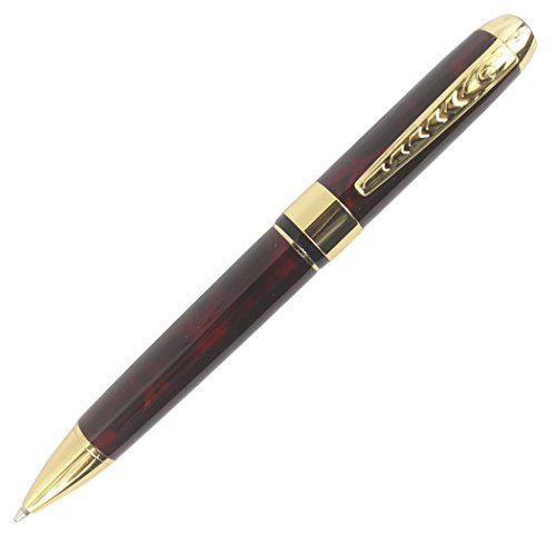 Abcsea Luxus 250 Genius Metall Kugelschreiber Gold Trimmen - Dunkelrot Abcsea Luxus 250 Genius Metall Kugelschreiber Gold Trimmen - Dunkelrot von Abcsea