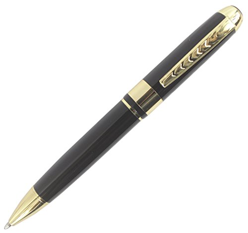 Abcsea Luxus 250 Genius Metall Kugelschreiber Gold Trimmen - Schwarz Abcsea Luxus 250 Genius Metall Kugelschreiber Gold Trimmen - Schwarz von Abcsea