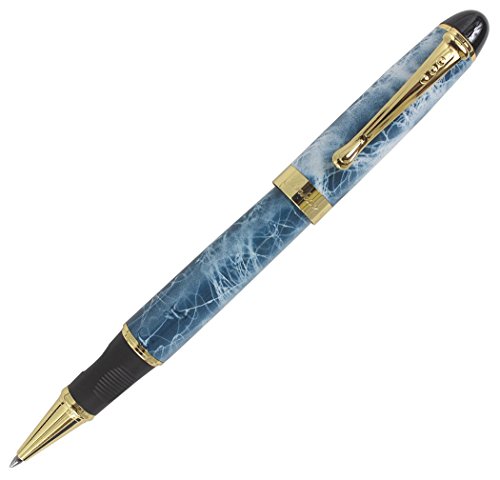 Abcsea klassischer Stil Kugelschreiber Goldene Ordnung - Blau Weiss Abcsea klassischer Stil Kugelschreiber Goldene Ordnung - Blau Weiss von Abcsea