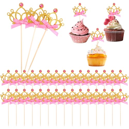 30 Stück Kronen Cupcake Topper,Goldglitzernde Prinzessinnen Cupcake Topper,Glitzernde Prinzessinnen-Krone Tortendeko Kuchen Cupcake Dekoration für Hochzeit Geburtstag,Babyparty,Party Dekoration (Gold) 30 Stück Kronen Cupcake Topper,Goldglitzernde Prinzessinnen Cupcake Topper,Glitzernde Prinzessinnen-Krone Tortendeko Kuchen Cupcake Dekoration für Hochzeit Geburtstag,Babyparty,Party Dekoration (Gold) von Abeillo