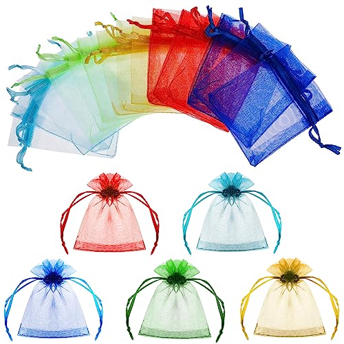 Abeillo 50 Stück Organzasäckchen 7 x 9 cm Kleine Organzabeutel, Bunt Organza Taschen mit Kordelzug, Geschenkbeutel Schmuckbeutel, Organza Säckchen für Hochzeit Geburtstag Party Schmuck Abeillo 50 Stück Organzasäckchen 7 x 9 cm Kleine Organzabeutel, Bunt Organza Taschen mit Kordelzug, Geschenkbeutel Schmuckbeutel, Organza Säckchen für Hochzeit Geburtstag Party Schmuck von Abeillo