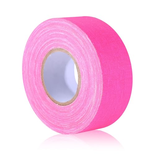 Abeillo Neonpink Gaffer Tape, Fluoreszierendes Klebeband, Rosa Reflektoren Aufkleber, UV Aktiv Tape für Bühnenpartys, Spielgitterböden, Weihnachtsdeko, 25mm x 15m Abeillo Neonpink Gaffer Tape, Fluoreszierendes Klebeband, Rosa Reflektoren Aufkleber, UV Aktiv Tape für Bühnenpartys, Spielgitterböden, Weihnachtsdeko, 25mm x 15m von Abeillo