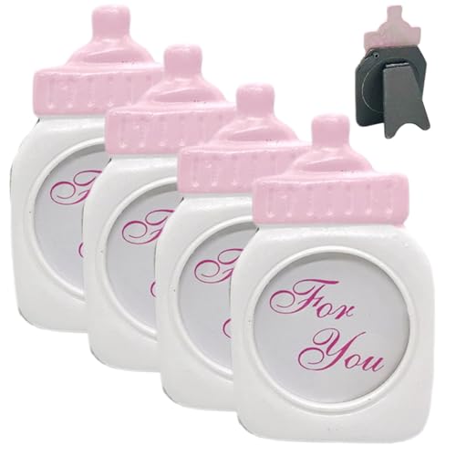 Abibiocy 4pcs Bilderrahmen, Baby -Fütterungsflasche Form Fotorahmen, stehende/hängende Harz -Babyparty -Party -Gefälligkeiten für Schreibtisch Wanddekoration Geschenke Bildrahmen Abibiocy 4pcs Bilderrahmen, Baby -Fütterungsflasche Form Fotorahmen, stehende/hängende Harz -Babyparty -Party -Gefälligkeiten für Schreibtisch Wanddekoration Geschenke Bildrahmen von Abibiocy