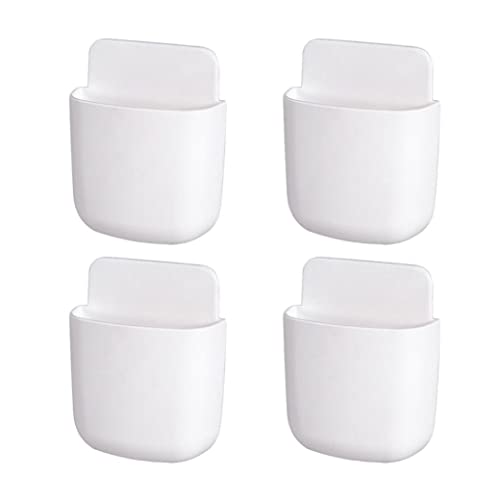 Kleber Fernbedienungshalter Wall Mount Media Player Controller Organizer Box 4pcs Selbstkleber Fernbedienungshalter von Abibiocy