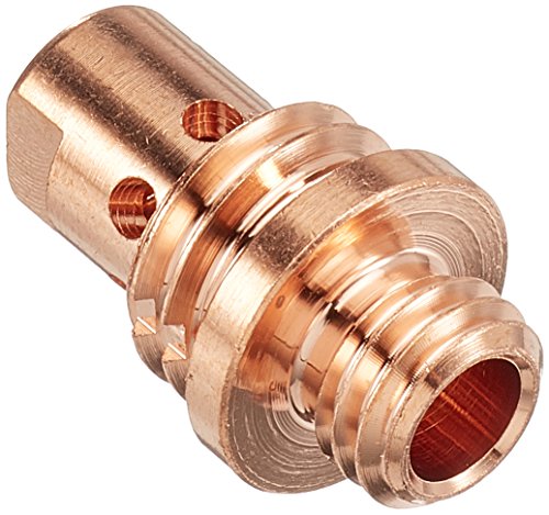 Abicor 142.0171 Binzel Kupfer Kontaktspitzenhalter für Schweißbrenner, Gewindegröße M6 x M10, Länge 25,5 mm, 10 Stück von Binzel