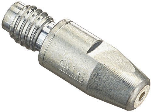 Abicor Binzel 144.0590 Kontaktspitze für Schweißbrenner, ABITIP PLUS, Gewindegröße M8, 1,6 mm Drahtdurchmesser 10 mm Durchmesser 30 mm Länge (10 Stück) von Binzel