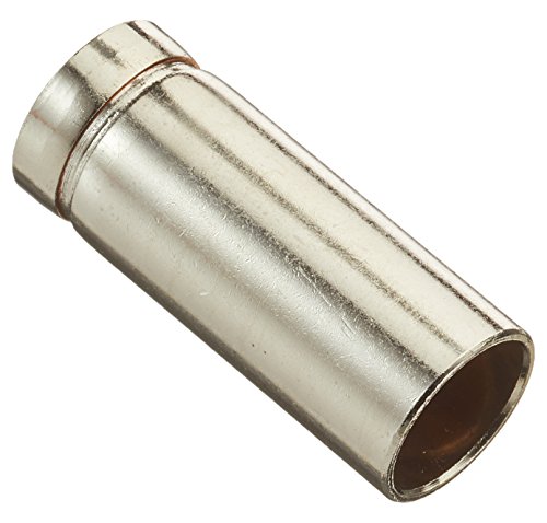 Abicor Binzel 145.0001 Gasdüse für Schweißbrenner, zylindrisch, 13 mm Durchmesser, 37 mm Länge, 10 Stück von Abicor Binzel