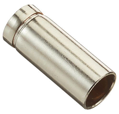 Abicor Binzel 145.0001 Gasdüse für Schweißbrenner, zylindrisch, 13 mm Durchmesser, 37 mm Länge, 10 Stück von Binzel
