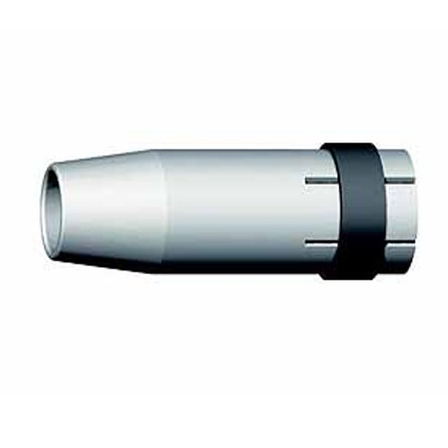 Abicor Binzel 145.0047 Gas Düse für Welding Torch, zylindrisch, 17 mm x 20 mm Durchmesser, 63,5 mm Länge (Pack von 10) von Abicor Binzel