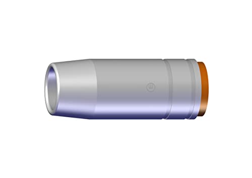 Abicor Binzel 145.0076 Gas Düse für Welding Torch, konisch, 15 mm x 22 mm Durchmesser, 57 mm Länge (Pack von 10) von Binzel