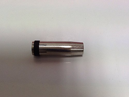 Abicor Binzel 145.0078 Gasdüse für Schweißbrenner, konisch, 16 x 24 mm, Länge 84 mm, 10 Stück von Binzel