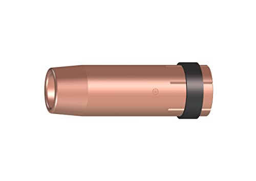 Abicor Binzel 145.0085 Gas Düse für Welding Torch, konisch, 16 mm x 24 mm Durchmesser, 76 mm Länge (Pack von 10) von Binzel
