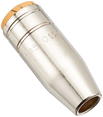 Abicor Binzel 145.0124 Gasdüse für Schweißbrenner, konisch, 11,5 x 22 mm Durchmesser, 57 mm Länge, 10 Stück von Abicor Binzel