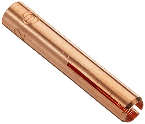 Abicor Binzel 701.0253 Spannzange für ABITIG GRIP 9, 20 und 20 SC Schweißbrenner, Länge 25 mm, Durchmesser 3,2 mm, 10 Stück Abicor Binzel 701.0253 Spannzange für ABITIG GRIP 9, 20 und 20 SC Schweißbrenner, Länge 25 mm, Durchmesser 3,2 mm, 10 Stück von Binzel