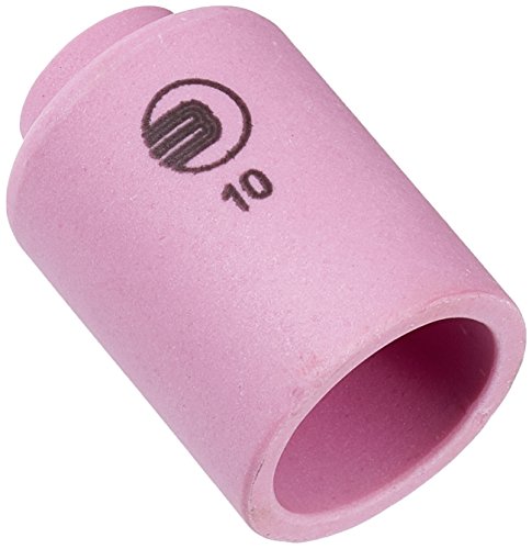 Abicor Binzel 701.0286 Keramik-Gasdüse für ABITIG GRIP 9, 20 und 20 SC Schweißbrenner, Standardausführung, 30 mm Länge, 16 mm Durchmesser, Nr. 10 Gr. (10 Stück) von Binzel
