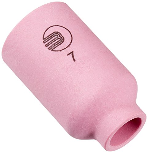Abicor Binzel 701.0423 Keramik-Gasdüse für ABITIG GRIP 17, 18 und 26 Schweißbrenner, Standardversion für Gaslinsen, 42 mm Länge, 11 mm Durchmesser, Nr. 7 Größe (10 Stück) von Binzel