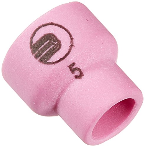 Abicor Binzel 701.0469 Keramik-Gasdüse für ABITIG GRIP 24 G und 24 W Schweißbrenner, Standardausführung, 16,5 mm Länge, 8 mm Durchmesser, Nr. 5 Größe (10 Stück) von Binzel