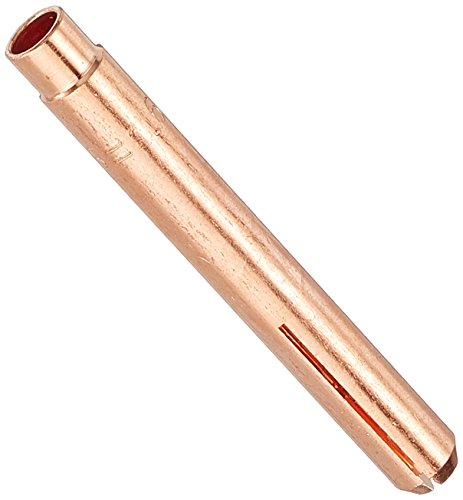 Abicor Binzel 701.1227 Spannzange für ABITIG GRIP 9, 20 und 20 SC Schweißbrenner, 40 mm Länge, 1,6 mm Durchmesser, 10 Stück Abicor Binzel 701.1227 Spannzange für ABITIG GRIP 9, 20 und 20 SC Schweißbrenner, 40 mm Länge, 1,6 mm Durchmesser, 10 Stück von Binzel
