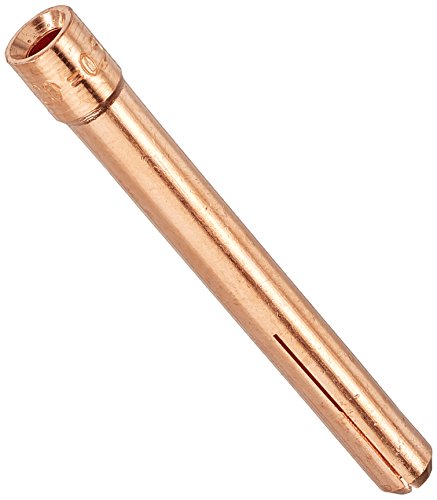 Abicor Binzel 702.0005 Spannzange für ABITIG GRIP 17, 18 und 26 Schweißbrenner, Länge 50 mm, Durchmesser 0,5 mm, 10 Stück von Binzel