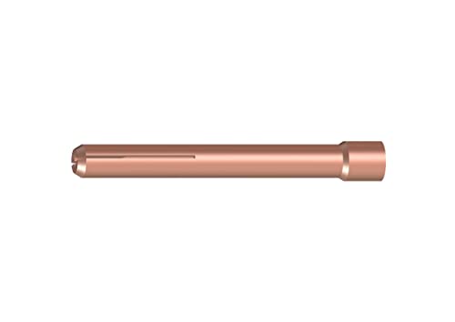 Abicor Binzel 702.0009 Spannzange für ABITIG GRIP 17, 18 und 26 Schweißbrenner, Länge 50 mm, Durchmesser 2,4 mm, 10 Stück Abicor Binzel 702.0009 Spannzange für ABITIG GRIP 17, 18 und 26 Schweißbrenner, Länge 50 mm, Durchmesser 2,4 mm, 10 Stück von Binzel