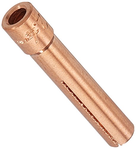 Abicor Binzel 712.7203.10 Spannzange für Schweißbrenner, 23 mm Länge, 2,4 mm Durchmesser, 10 Stück von Abicor Binzel