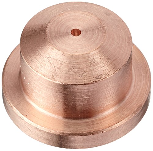 Abicor Binzel 758.0036 Standarddüse für ABIPLAS CUT 200 W/200 WMT luftgekühlte Plasma Schneidbrenner, 1,4 Durchmesser, 70 A-90 A, 10 Stück von Binzel