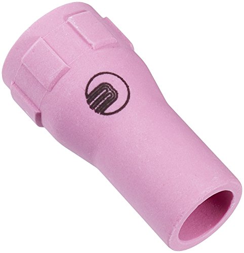 Abicor Binzel 777.2173 Gasdüse für WIG-Schweißbrenner, Keramik, lange Ausführung, 9,5 mm Durchmesser, 36 mm Länge, 10 Stück von Binzel