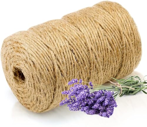 Abio Juteschnur 1mm Kordel Schnur Juteband Kordelband Paketschnur Pflanzenbinder Natur Bindfaden reißfest Spagat Bastband Bindfaden Jutegarn 50m Abio Juteschnur 1mm Kordel Schnur Juteband Kordelband Paketschnur Pflanzenbinder Natur Bindfaden reißfest Spagat Bastband Bindfaden Jutegarn 50m von Abio