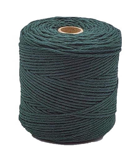 Abio Makramee Garn Grün 5mm 200m Baumwollgarn Macrame Cord Kordel Garn für Makramee Schnur Makrameegarn Baumwollschnur Baumwollkordel Baumwolle Grün 5mm 200m Abio Makramee Garn Grün 5mm 200m Baumwollgarn Macrame Cord Kordel Garn für Makramee Schnur Makrameegarn Baumwollschnur Baumwollkordel Baumwolle Grün 5mm 200m von Abio